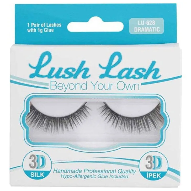 Lush Lash İpek Kirpik 3D Dramatic Lu - 628
