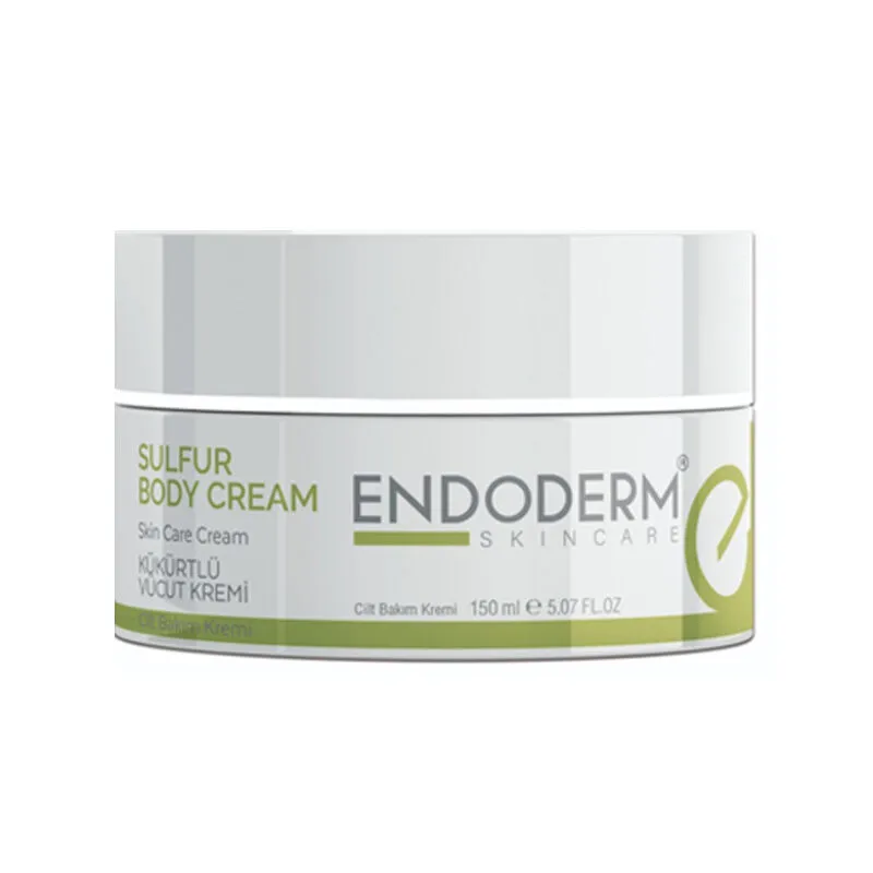 Endoderm Kükürtlü Vücut Kremi 150 ml