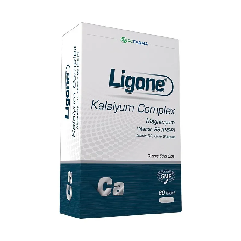 Ligone Kalsiyum Complex Takviye Edici Gıda 60 Tablet