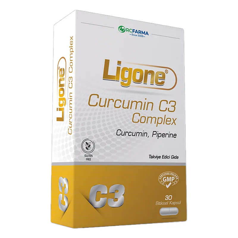 Ligone Curcumin C3 Complex Takviye Edici Gıda 30 Kapsül