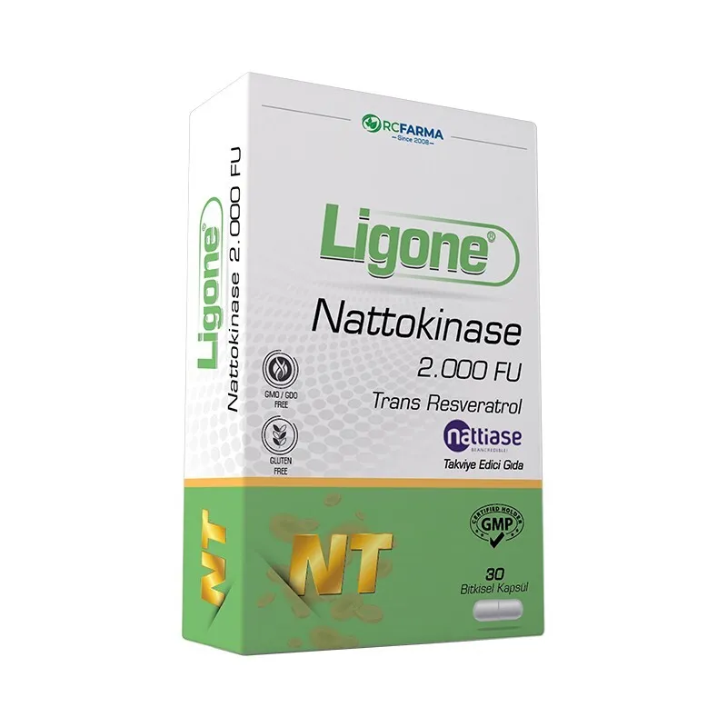 Ligone Nattokinase Takviye Edici Gıda 30 Kapsül