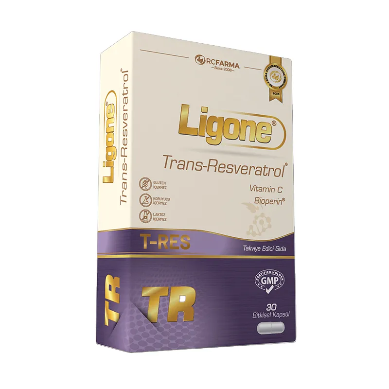 Ligone Trans-Resveratrol Takviye Edici Gıda 30 Kapsül