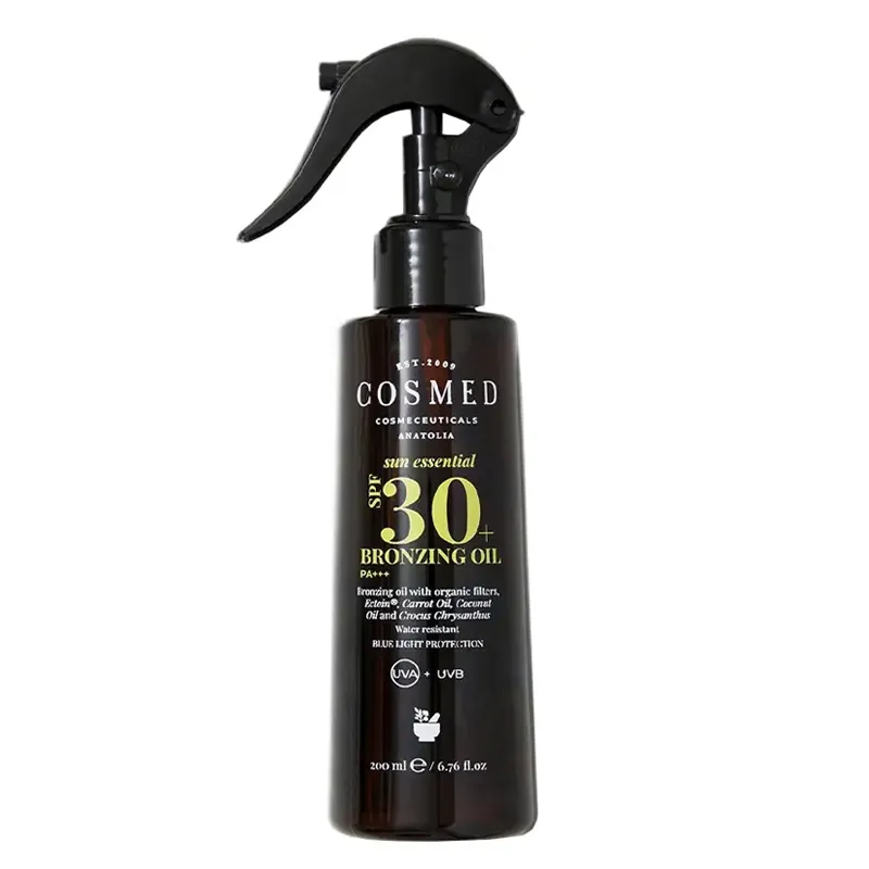 Cosmed Sun Essential Bronzing Oil SPF 30 Bronzlaştırıcı Güneş Yağı Sprey 200 ml