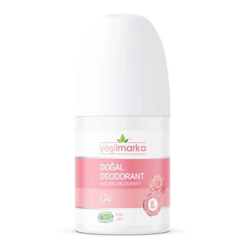 Yeşilmarka Doğal Gül Kokulu Deodorant 50 ml