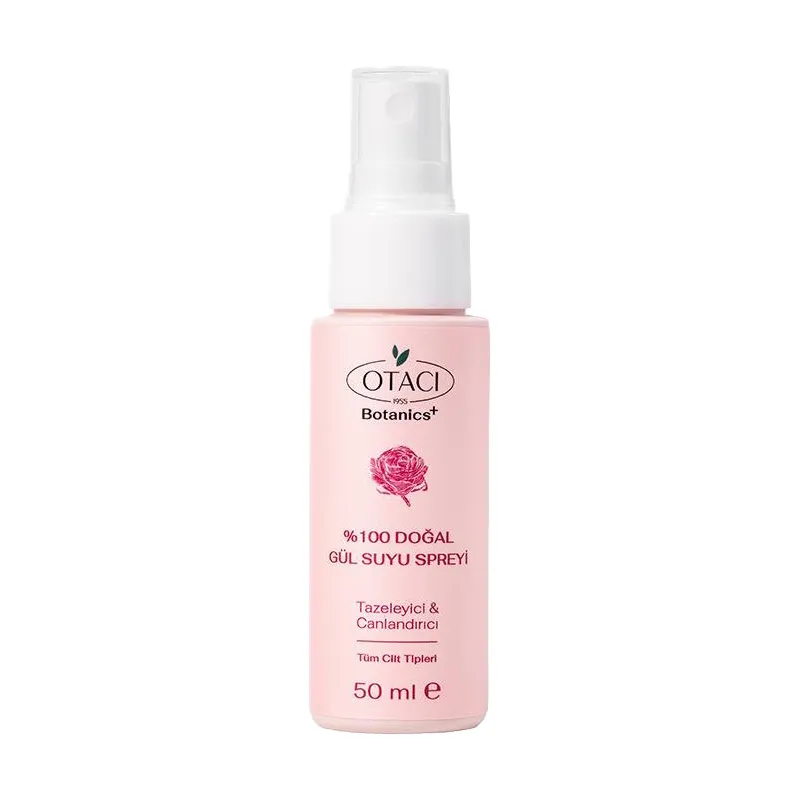 Otacı Doğal Gül Suyu Yüz Spreyi 50 ml