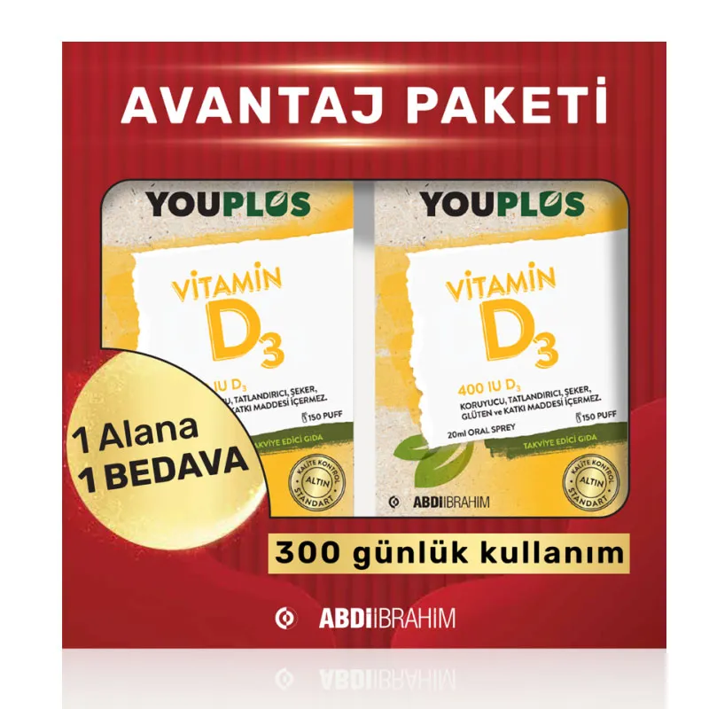 Youplus Vitamin D3 Oral Sprey 20 ml
