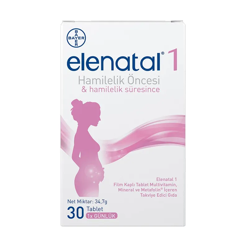Elenatal 1 Takviye Edici Gıda 30 Tablet