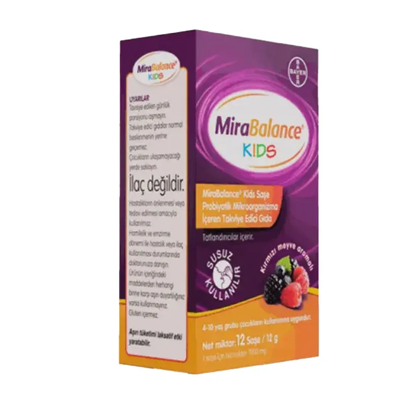Bayer Mirabalance Kids Probiyotik 12 Saşe