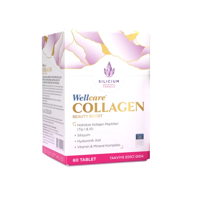 Wellcare Collagen Beauty Boost Takviye Edici Gıda 60 Tablet