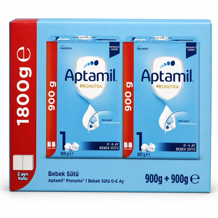 Aptamil Pronutra 1 Bebek Sütü 900 gr (2x900 gr)