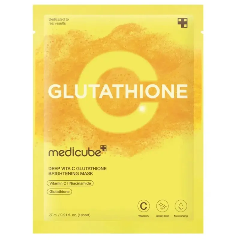 Medicube Deep Vita C Glutathione Brightening Mask 27 ml