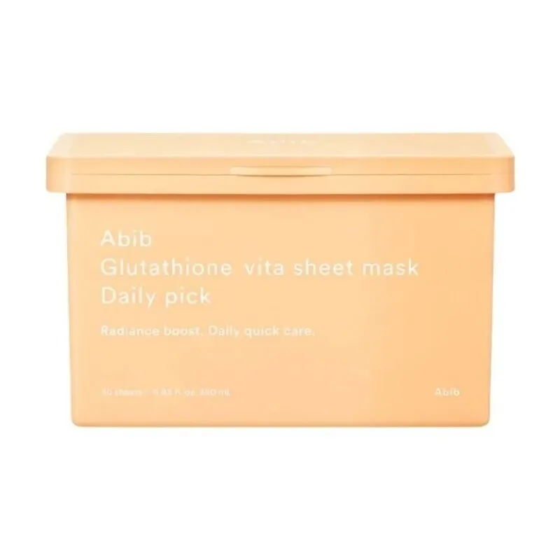 Abib Glutathione Vita Sheet Bakım Maskesi 30 Adet