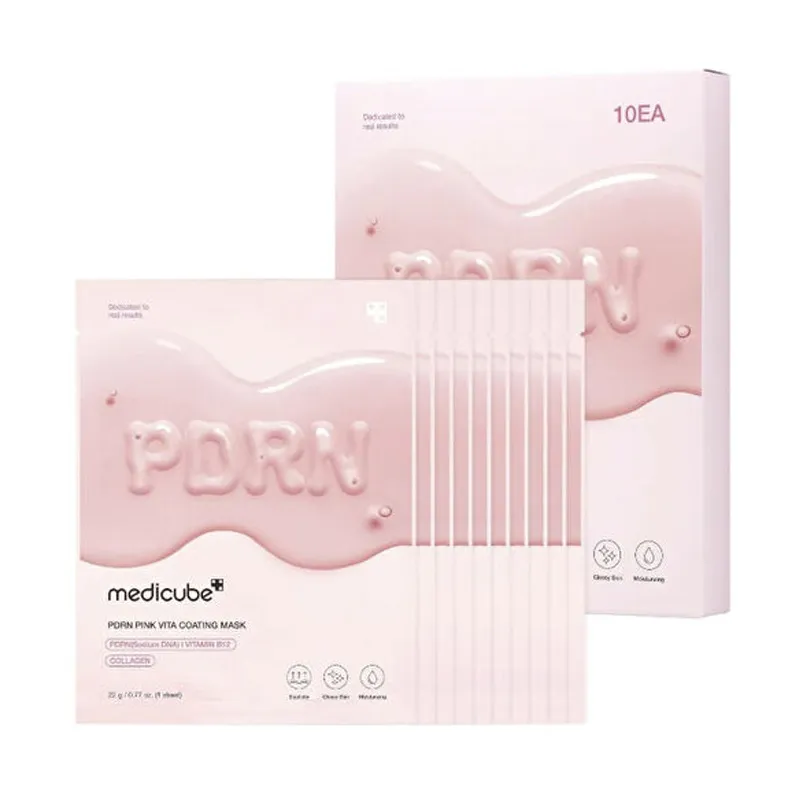 Medicube PDRN Pink Vita Coating Mask 22 gr X 10 Adet