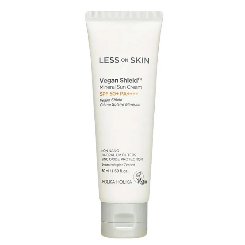 Holika Holika Less On Skin Vegan Spf 50 Shild Mineral Sun Cream 50 ml