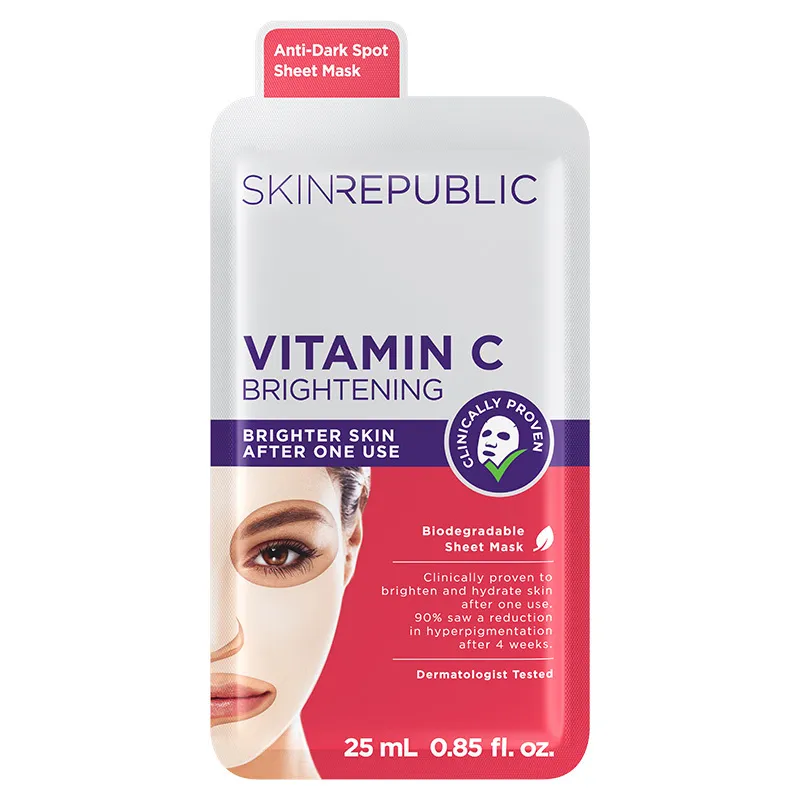 Skin Republic Brightening Vitamin C Face Mask Sheet 25 ml