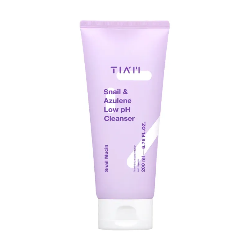 Tiam Snail Azulene Low pH Cleanser 200 ml
