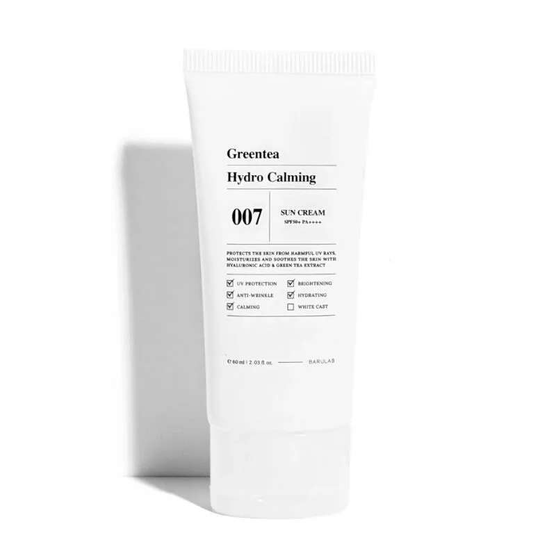 Barulab - GreenTea Hydro Calming Sun Cream Nemlendirici Kimyasal Filtreli Güneş Kremi 60 ml