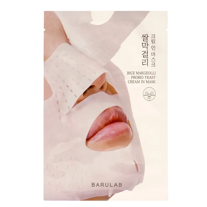 Barulab Rice Makgeolli Probio Yeast Cream In Mask 5x40 gr