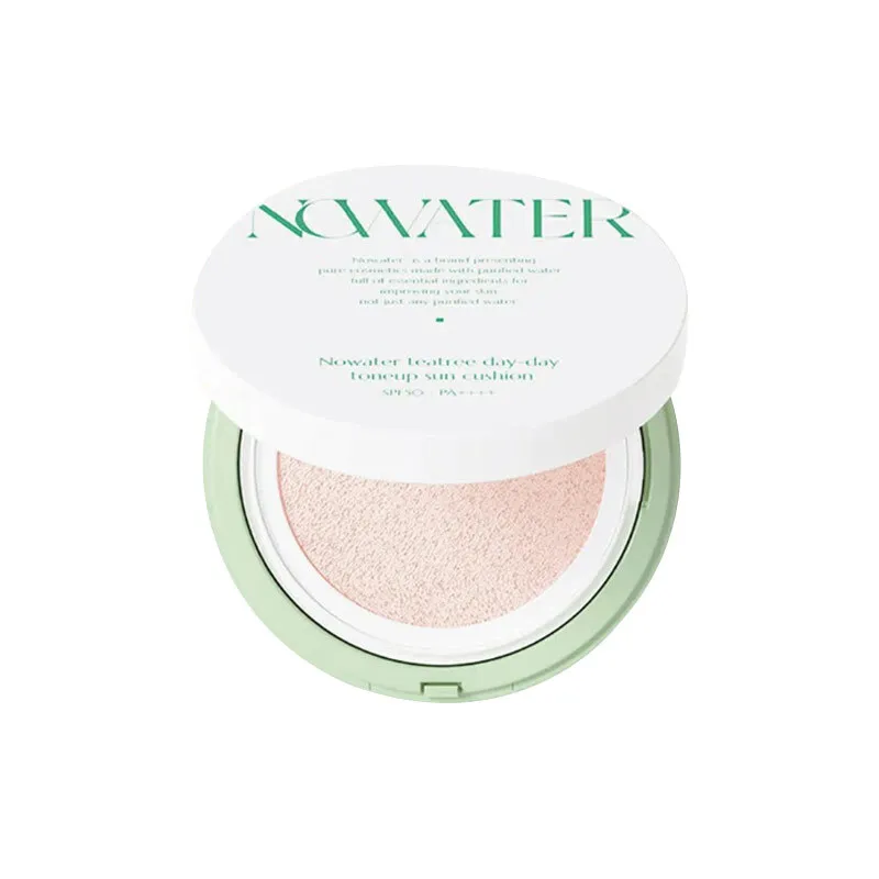 Nowater Çay Ağacı Özlü Renkli Güneş Kremi Cushion - 02 Natural Light 25 ml