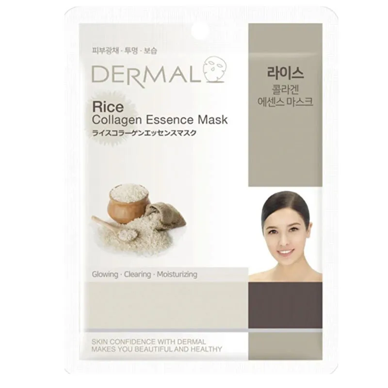 Dermal Pirinç Özlü Kolajen Maskesi 23 gr