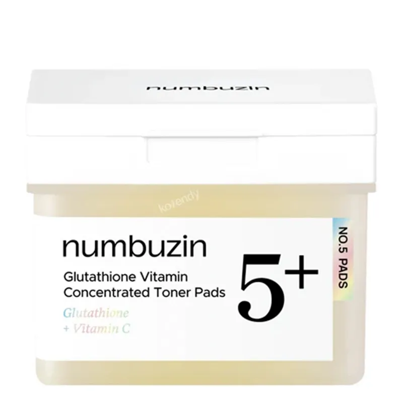 Numbuzin No-5+ Glutathione Vitamin Concentrated Toner Pads 180 ml