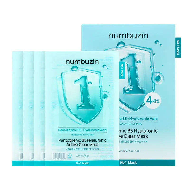 Numbuzin No-1 Pantothenic B5 Hyaluronic Active Clear Mask - 1 Adet