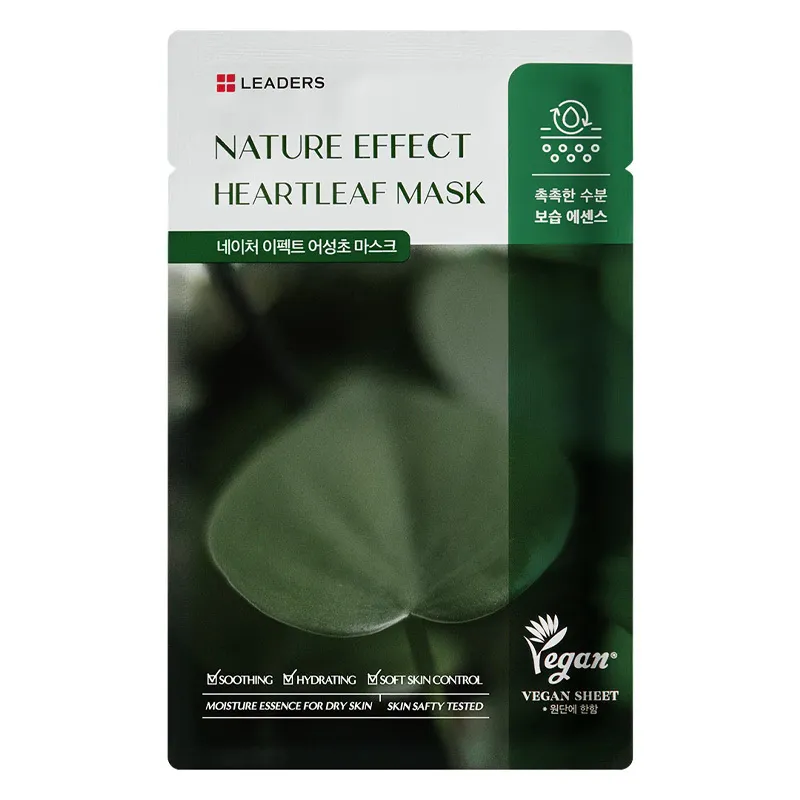 Leaders Nature Effect Heartleaf Nemlendirici Maske 21 ml