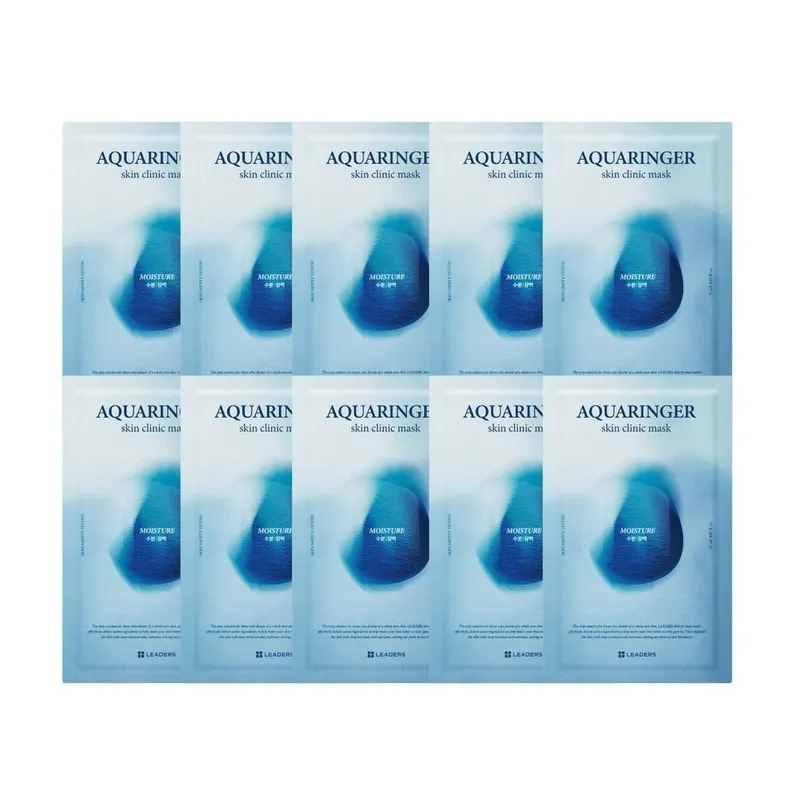 Leaders Aquaringer Skin Clinic Nemlendirici Maske 10 Adet