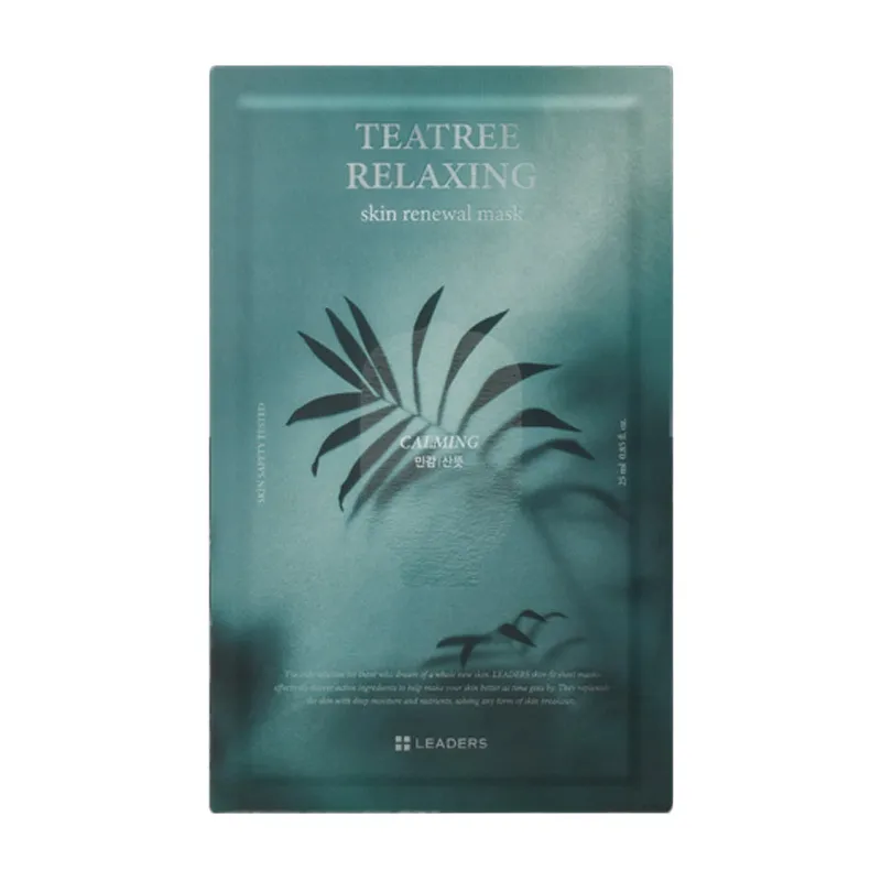 Leaders Teatree Relaxing Skin Renewal Maske 25 ml