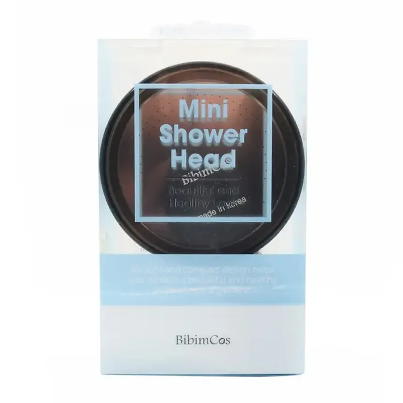 Bibimcos Mini Shower Head - Taşınabilir Filtreli Mini Duş Başlığı