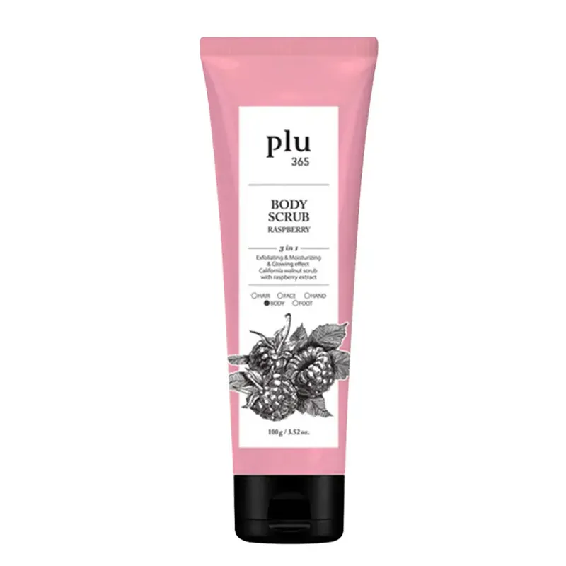 Plu 365 Body Scrub Raspberry - Ahududu Kokulu Vücut Peelingi 100 gr