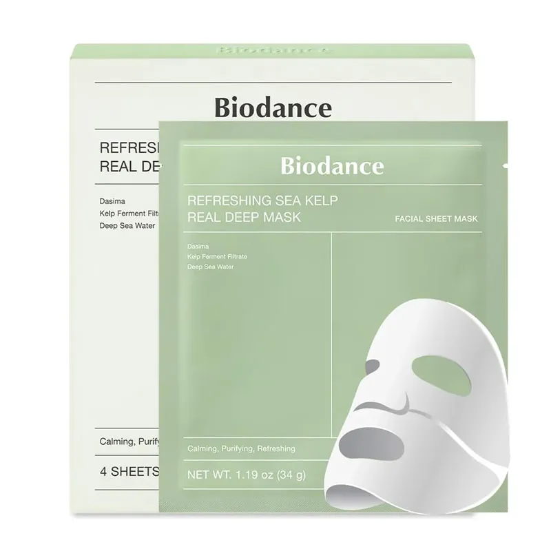 Biodance Refreshing Sea Kelp Real Deep Mask 4 Adet