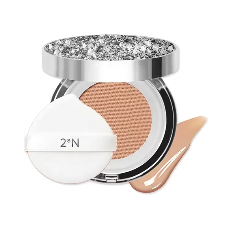 2aN Gleaming Tension Pact Cushion Foundation - No25 Sand Beige 13 gr