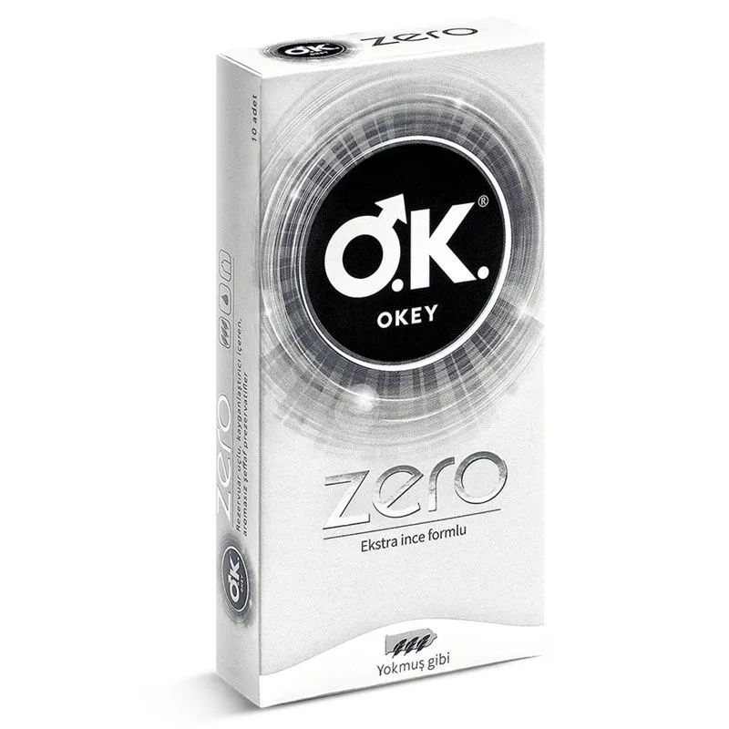 Okey Zero Ekstra İnce Formlu Prezervatif 10 adet