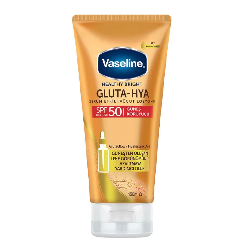 Vaseline Gluta-Hya Serum Etkili Losyon SPF50 Güneş Koruyucu 150 ml