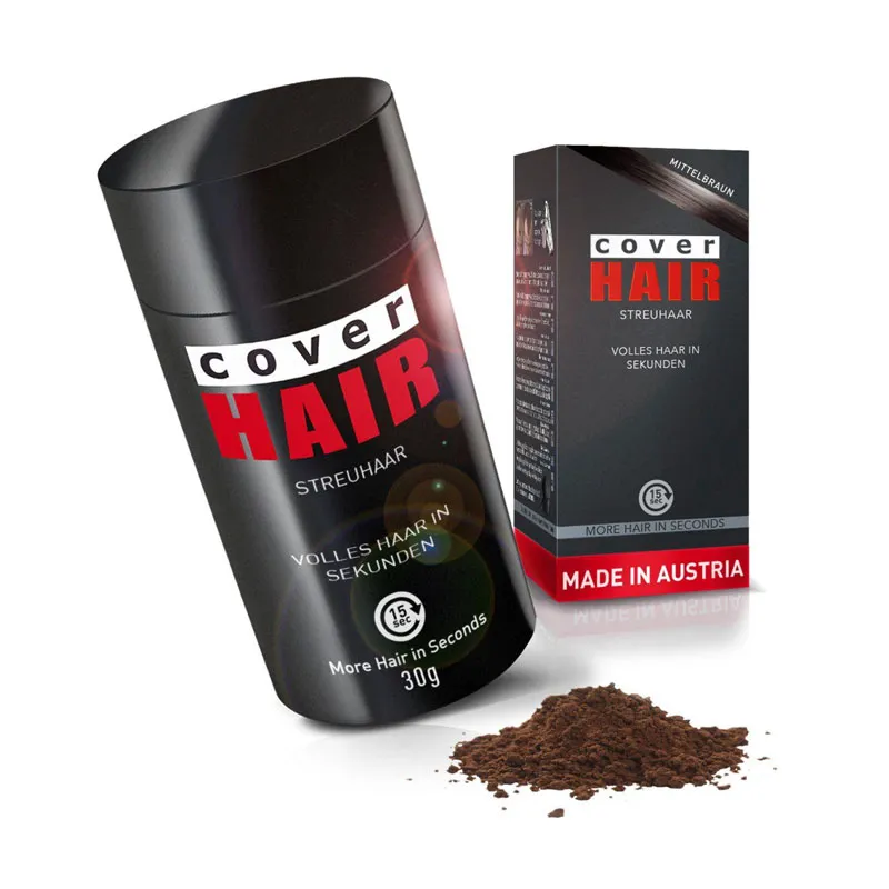 Cover Hair Saç Fiberi Toz - Orta Kahve 30 gr