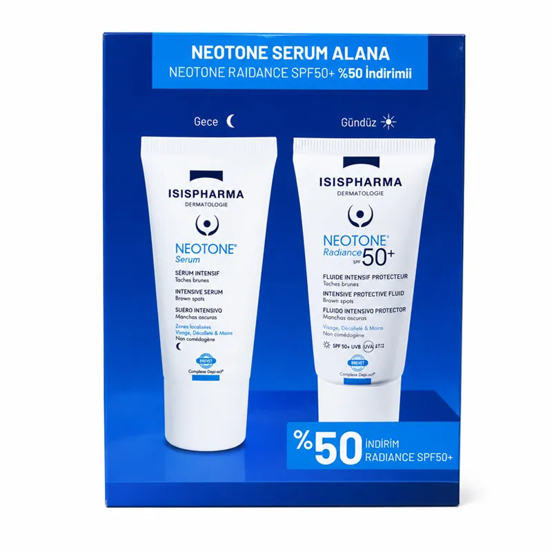 Isıspharma Neotone Serum Alana Radiance Spf50+ %50 İndirimli